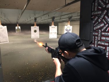 ボディガードの射撃技術